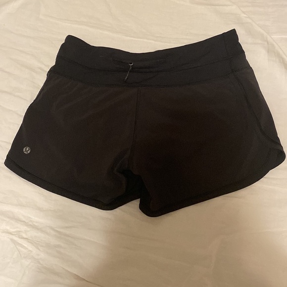 Black lululemon shorts (4) - Picture 2 of 4